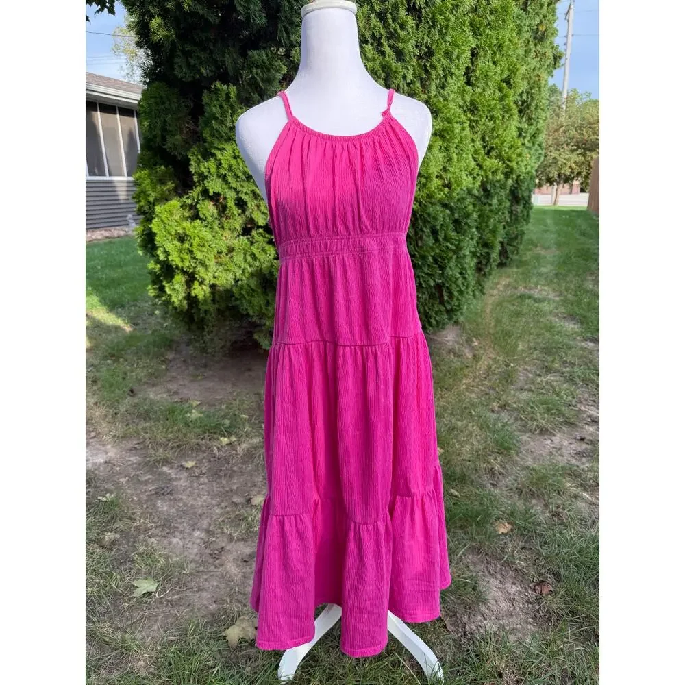 Old Navy Pink Girls Maxi Dress Size 18 XXL
